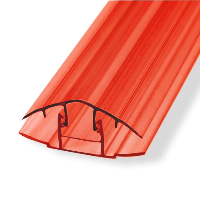 Профиль стыковочный Красный 6,0 -10мм (разъемный, база) L6000мм